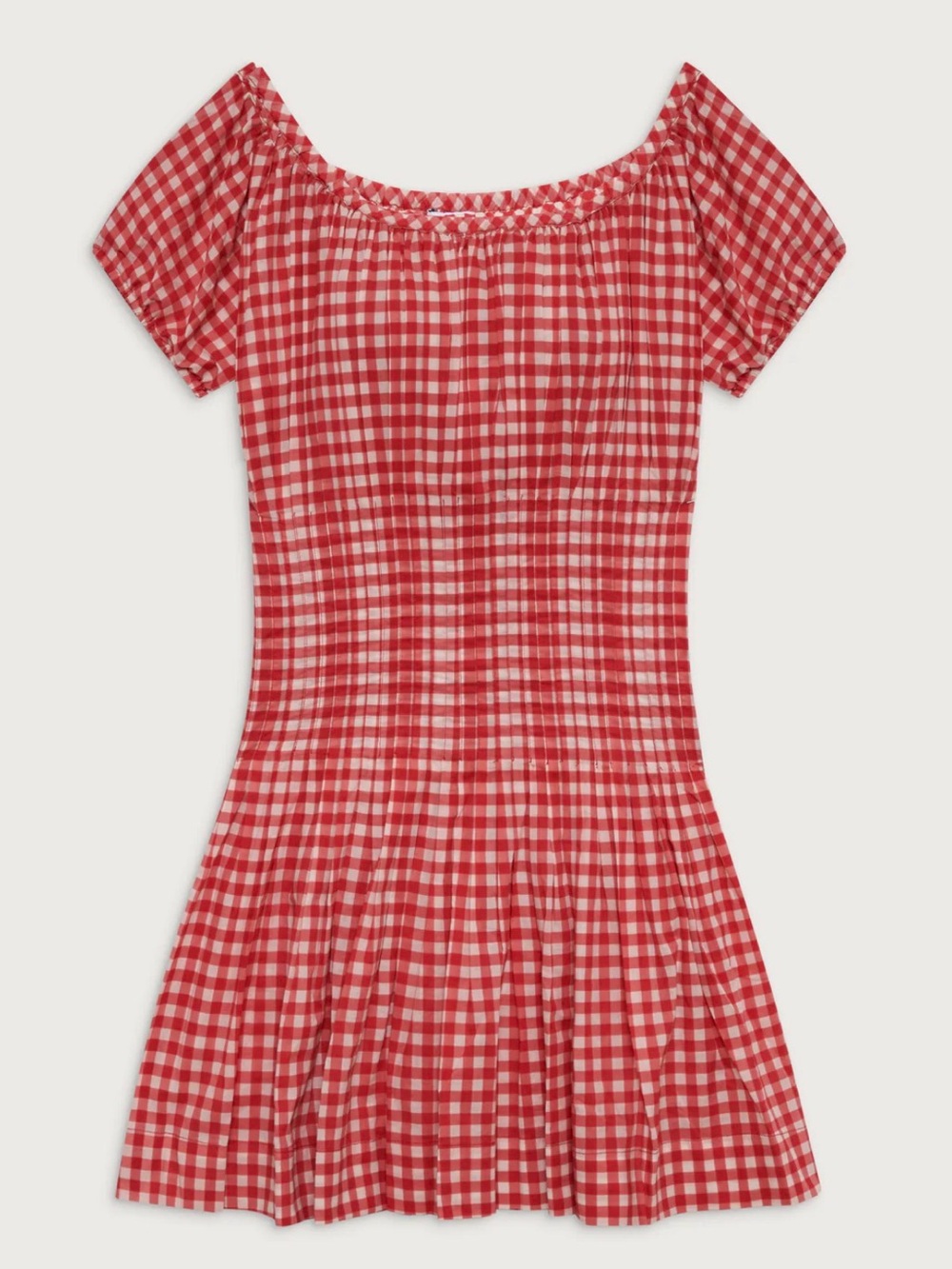Frankie’s Bikinis Sadie Gingham Mini Dress - Picture 3 of 3